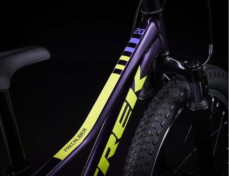 Trek Precaliber 20 7-Speed Kids Hybrid Bike 2026 in Purple Abyss-4